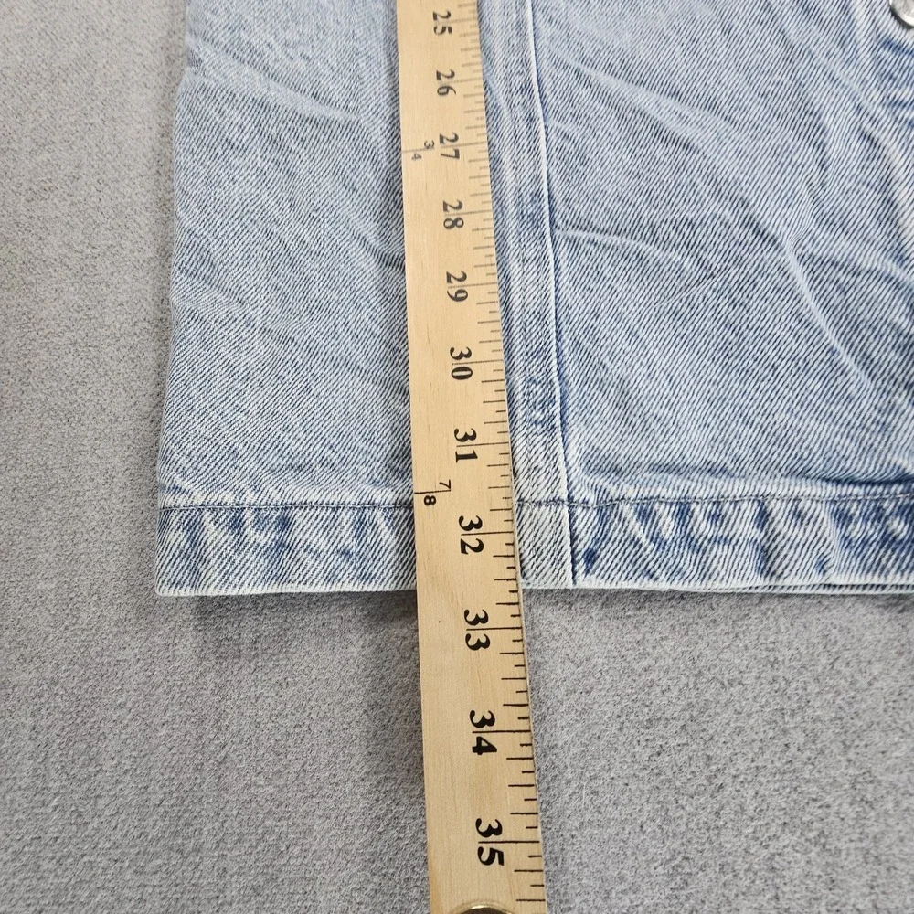Levi's Womens Light Blue Denim Dress Button Down Pockets Sleeveless Size Small - Picture 14 of 16